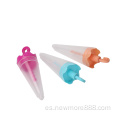Molde de hielo de plástico de plástico para paraguas de 6 piezas para paraguas